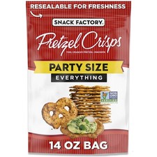 UPC 049508001508 product image for Non-GMO Pretzel Crisps 14 OZ Party Size Bag | Crunchy Snack Delight | upcitemdb.com