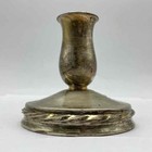 Towle Sterling Silver Weighted Candlestick 130 Rope Edge Vintage 3.5 Inch — photo 2
