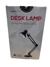 NEW IN BOX🌟Never Opened TORCHSTAR Swing Arm Desk Lamp E26/E27 SOCKET Black