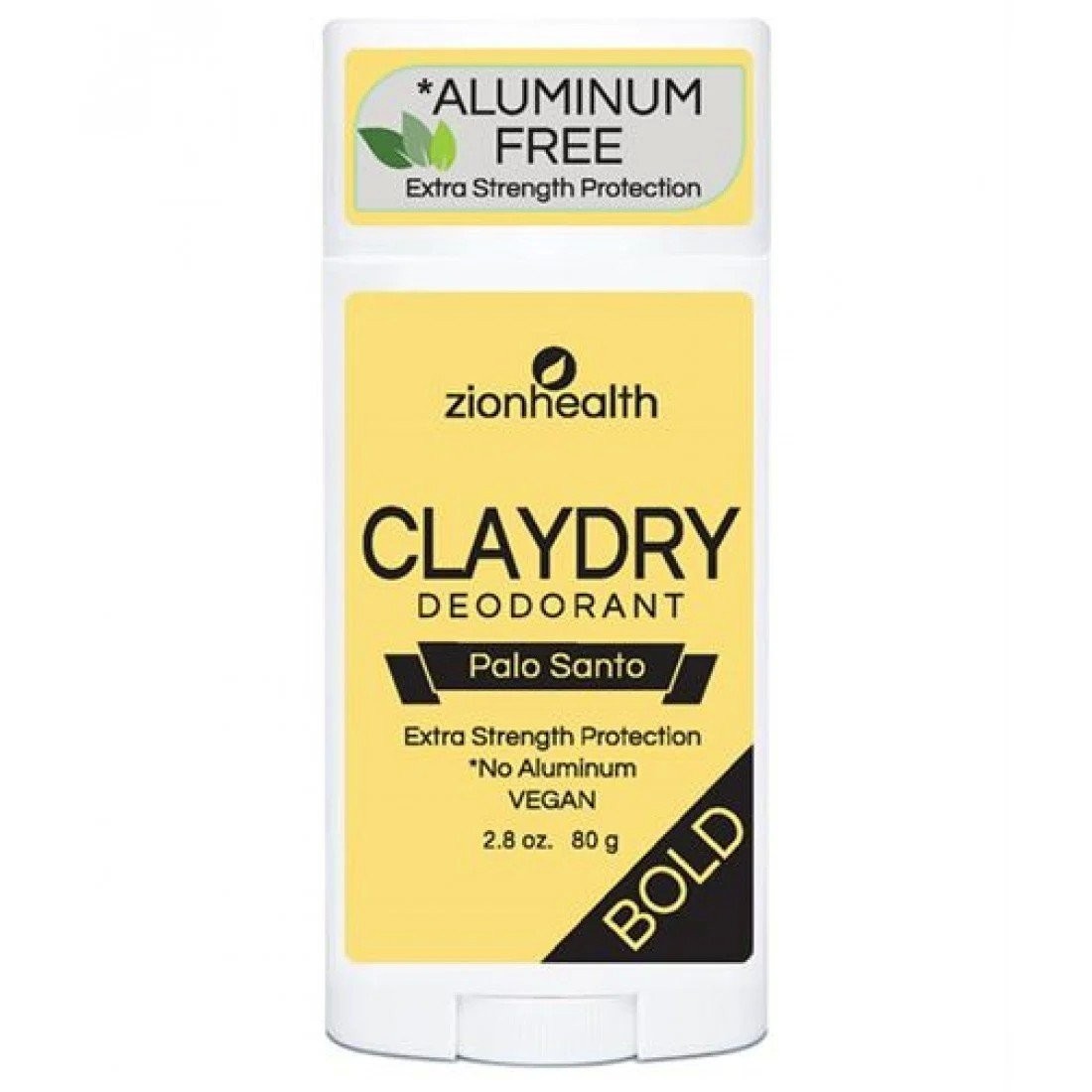 Дезодорант Zion Health Clay Dry Bold Palo Santo 28 унции стик 2790₽