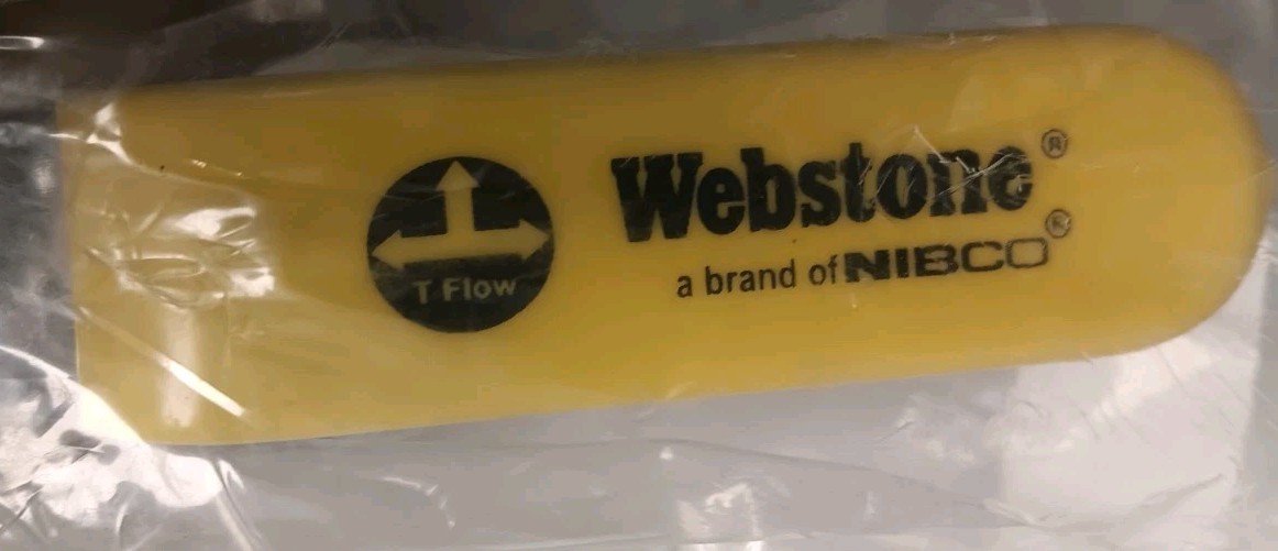 Webstone H-40617 Ball Valve 2" Forged Brass 600 PSI