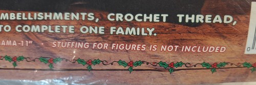 All Stuffed Up Felt Folks Kit Reindeer Family 61101 Christmas Plush - Picture 5 of 6