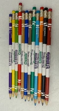 Crayola Erasable Colored Pencils Set of 12 Gently Used Excellent Condition