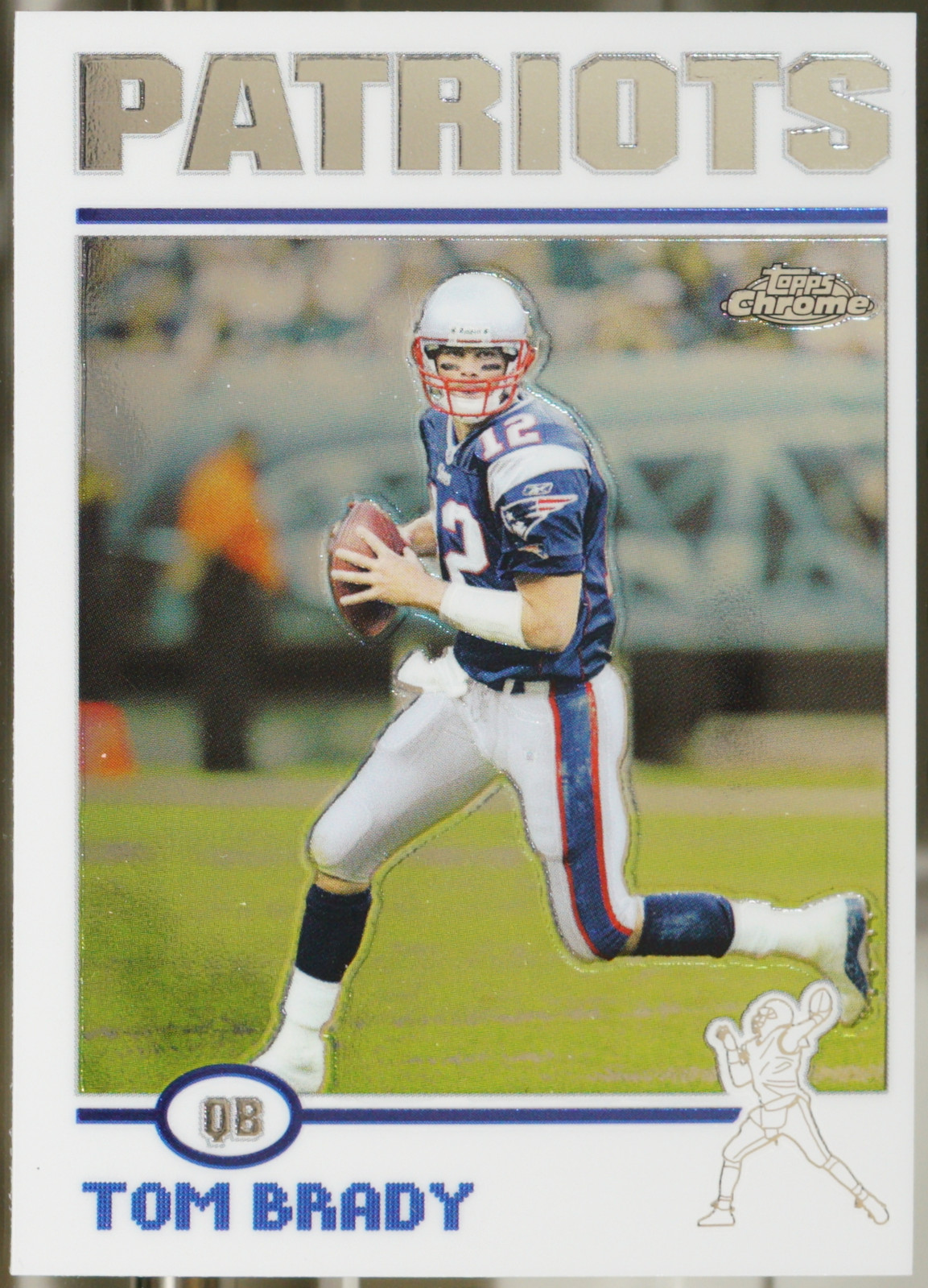 2004 Topps Chrome Football Tom Brady #125 NM