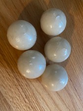 Lot of 5 - 2.25-Inch Ball Candles