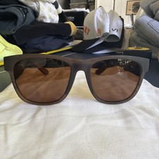 Goodr Just Knock It On Brown Wood Grain Polarized Sunglasses