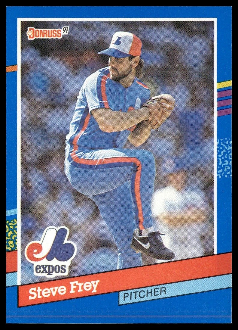 Steve Frey #292 1991 Donruss Montreal Expos