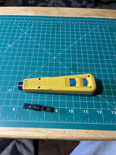 HARRIS-DRACON HD 8762 D-814 IMPACT TOOL w/ BLADE for 66 block 110 blocks & jacks