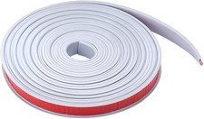 26Ft U Shape Edge Banding 15mm Self-Adhesive Edge Trim Flexible U Channel Edges