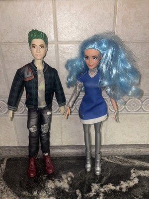 Disney Princess Zombies Fashion Dolls- 12 . Zed And Addison