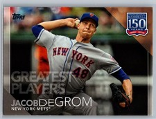 2019 Topps Update #150-20 Jacob deGrom 150 Years of Professional Baseball
