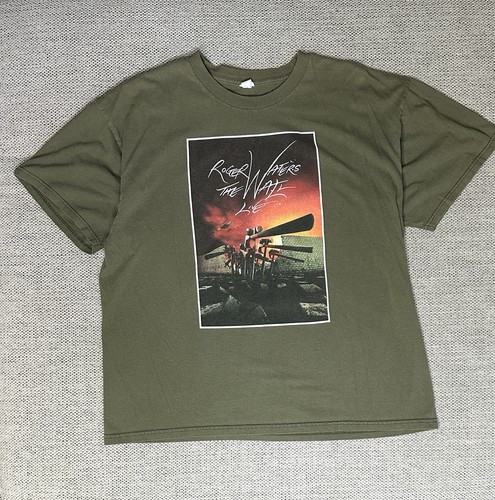 Vintage Pink Floyd Roger Waters The Wall Live All Apparel Size Large T Shirt