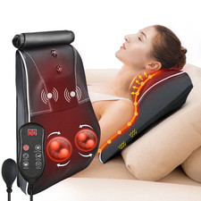 Shiatsu Neck Back Massager Heat Pain Relief Deep Tissue, Soothing, Relaxing