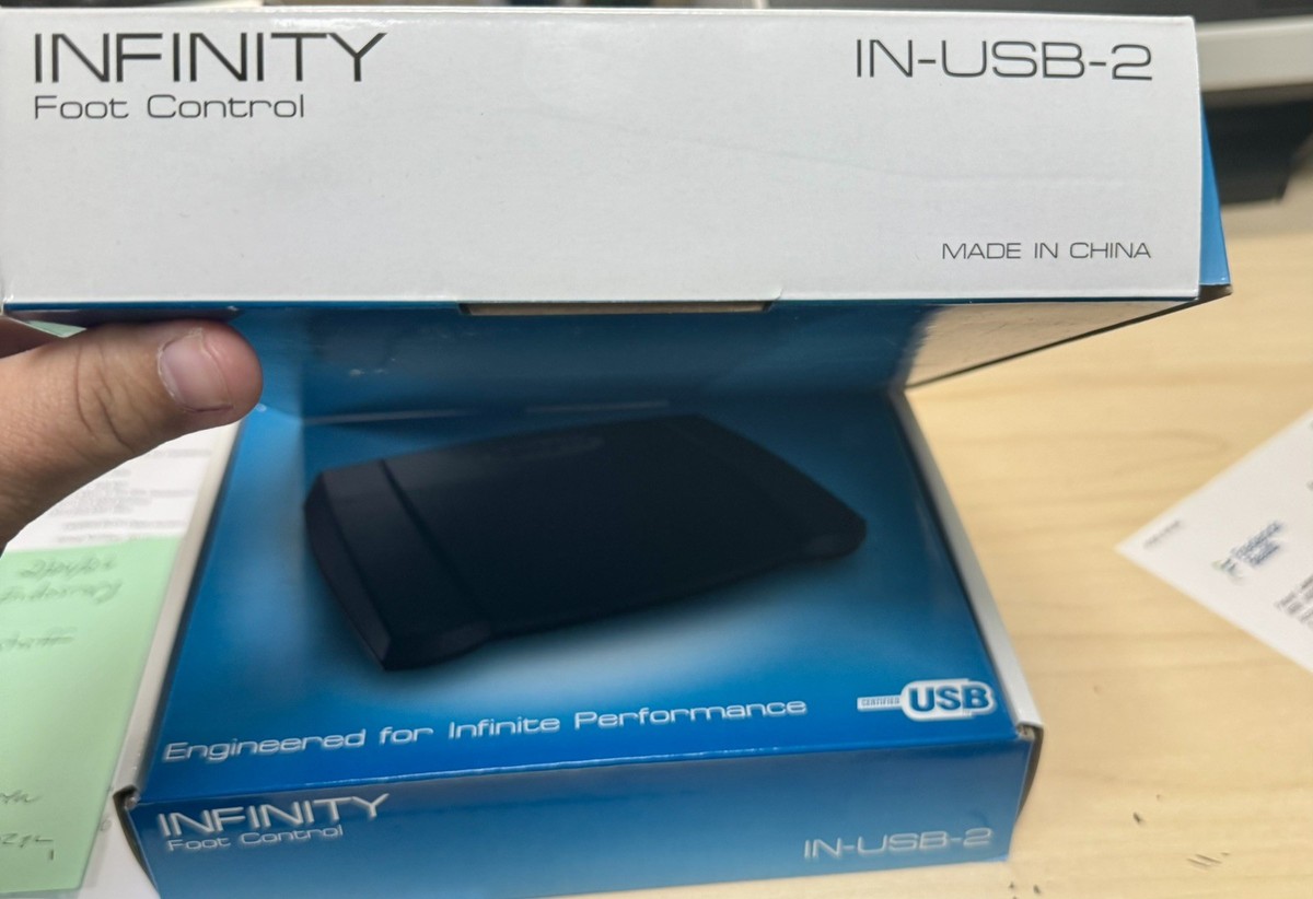 Infinity IN-USB-2 USB Digital Foot Control for sale online | eBay