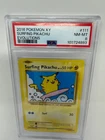 Pokemon Surfing Pikachu #111 Pokemon Evolutions PSA 8