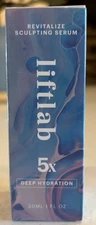 Liftlab 5X Deep Hydration Revitalize Sculpting Serum 1 FL oz/30mL  Exp 12/27 NIB