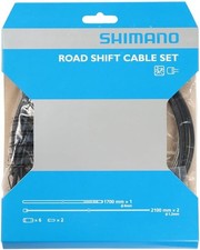 SHIMANO ROAD GEAR  SHIFT CABLE SET COMPLETE &ndash; FULL SET FOR 1 BIKE &ndash; NEW BOXED