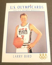 1992 Impel U.S. Olympicards Larry Bird #9