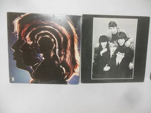 Lot of 2 ROLLING STONES exc vinyl lps HOT ROCKS 1964 - 1971 + 1