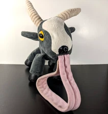 Goat Simulator 10" Plush with Super Long Sticky Hook&Loop Tongue, No Tag