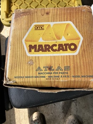 Vintage Marcato Atlas Model 150 Pasta Machine Made in Italy  Noodle Maker