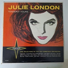 Julie London Tenderly Yours Vinyl LP G-1417 1960s