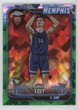 2024-25 Topps Chrome Sapphire Edition Green /99 Zach Edey #152 1h9t
