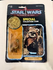 Star Wars 1985 Vintage Kenner POTF Wicket W. Warrick Action Figure