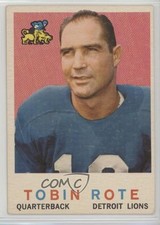 1959 Topps Tobin Rote #170 9xo