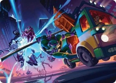 Donatello, Rad Scientist Art Card 47 S Art Series: Teenage Mutant