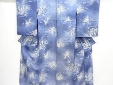 7616097: JAPANESE KIMONO / ANTIQUE KIMONO FOR SUMMER / AUTUMN FLOWERS DRAGONFL