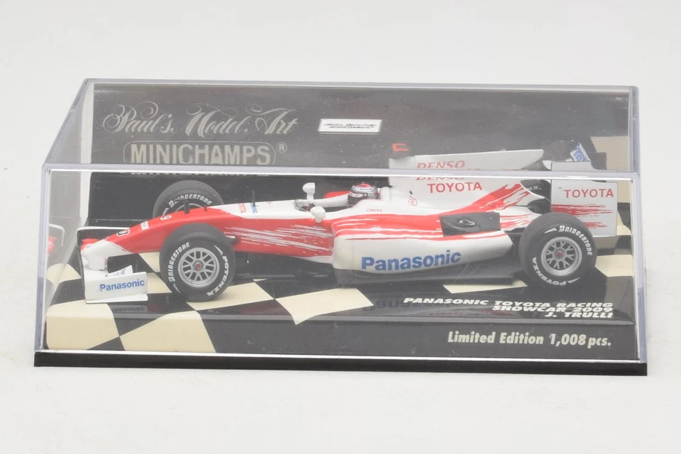 Toyota F1 Panasonic Racing J Trulli Showcar 2009 1:43 Minichamps | 400090079 - Photo 4/4