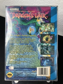 Dragon&rsquo;s Lair Sega CD CiB 1993 Official Action Ready Soft GA Tested Official