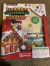 Made By Me Build Paint Wooden Gingerbread House