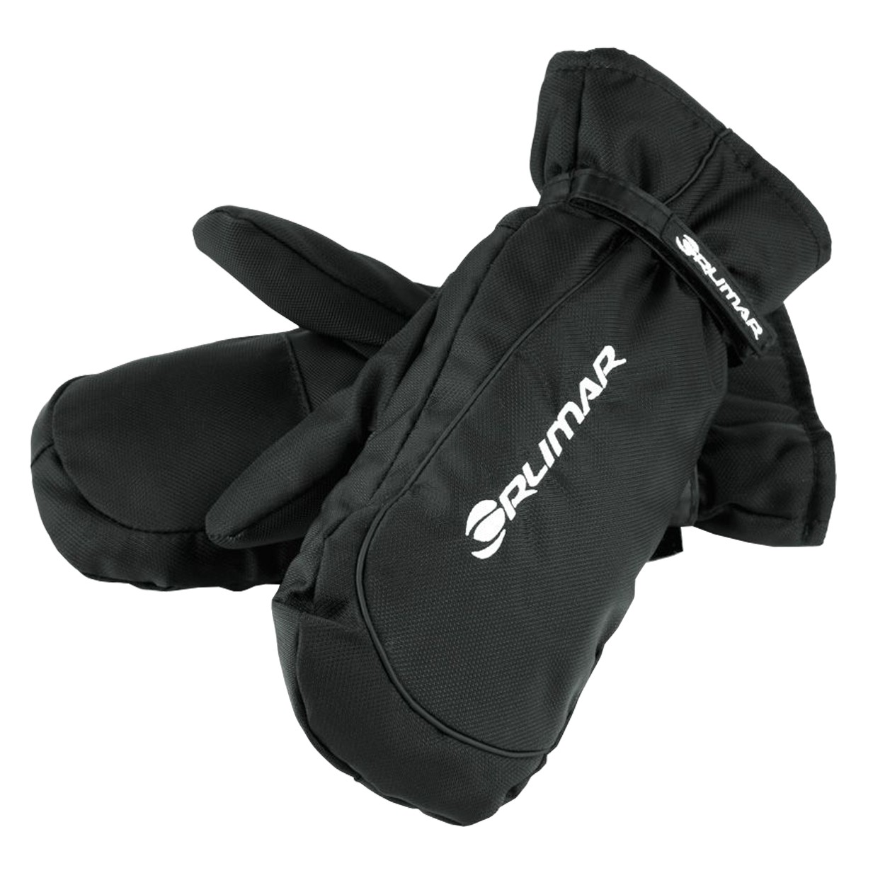 Cart Mittens, One Size Fits Most, Black/white