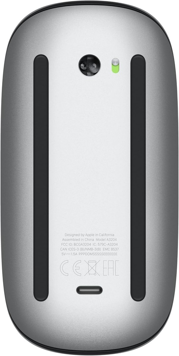 Apple Magic Mouse Multi-Touch Surface (USB-C) Wireless - Black