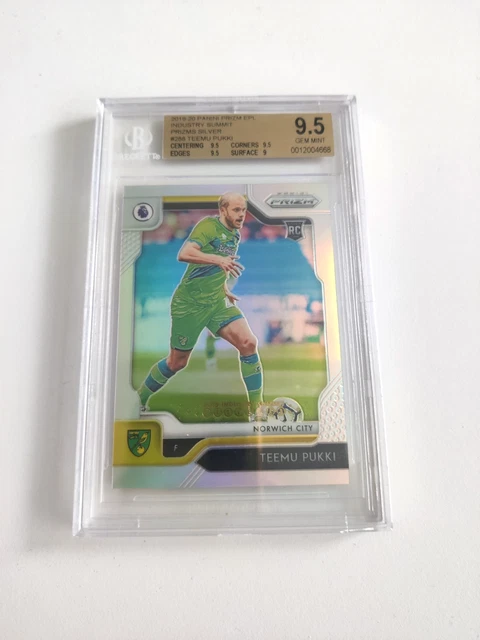Teemu Pukki 2019-20 Panini Prizm EPL Industry Summit 1/1 RC