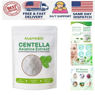 Natural Centella Asiatica Extract Powder 0.7oz with Soothing Properties for DIY