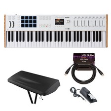 Arturia KeyLab Mk3 61 Keyboard White MIDI Con...