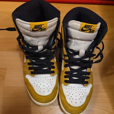 Nike Air Jordan 1 High OG 'Yellow Ochre' Sneaker Edition High-Top EU 44