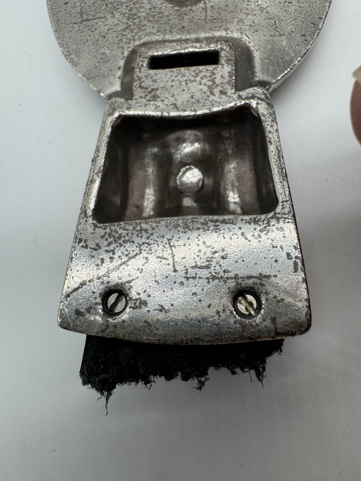 Vintage CHICO'S 2pc Toggle Silver Hook Statement … - image 6