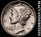 1943 Silver Mercury Dime-Choice Gem BU Lustrous No Reserve #i3866