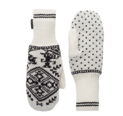 Kari Traa Saga Knit Mittens - Damen Strick-Fäustlinge