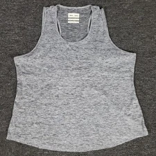 ASOS Tank Top Womens 18 XL Gray Running Gym Workout Active Performance Stretch