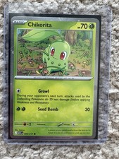 Chikorita 2026 Pokémon TCG #008/217 Ascended Heroes Common Cosmos Holo Promo