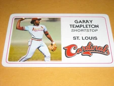 *1981 GARY TEMPLETON PERMA SUPERSTAR CREDIT CARD*