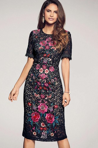 Kaleidoscope Women's Embroidered Lace Shift Dress size 12 RRP £114 | eBay