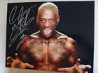 Dennis Rodman Signed 11 x 14. JSA — photo 1