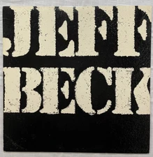 Jeff Beck Textured LP There and Back EPIC 1980 CBS FE 35684 Stereo Record Vinyl