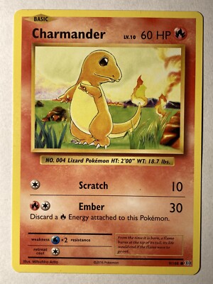 Pokemon Charmander 9/108 XY Evolutions Englisch